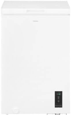Tomado TCF0991W, Vrieskist, 99 liter, Supervriezen, Digitaal thermostaat, Low Frost, Energielabel E, Wit