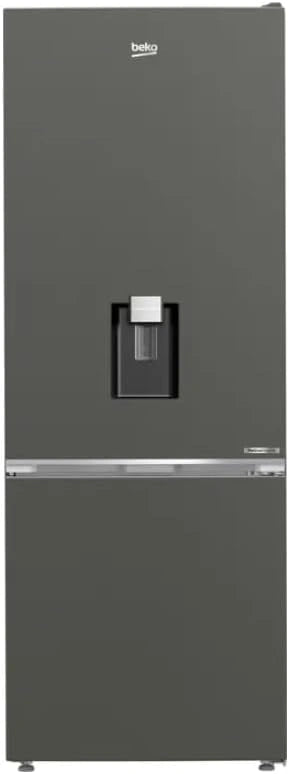 BEKO B3RCNE564HDG combi-koelkast, bruin