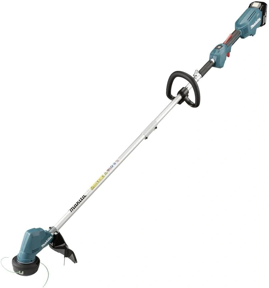 Makita DUR192LRT1 Accu-grastrimmer 18 V/5 0 Ah 1 accu + oplader zwart/petrol