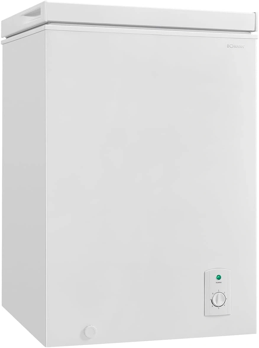 Bomann, diepvrieskist 100 liter, wit GT7355-4 sterren, temperatuur ≤ -18°C, vriescapaciteit 4,5 kg/24u, controlelamp, temperatuurinstelling