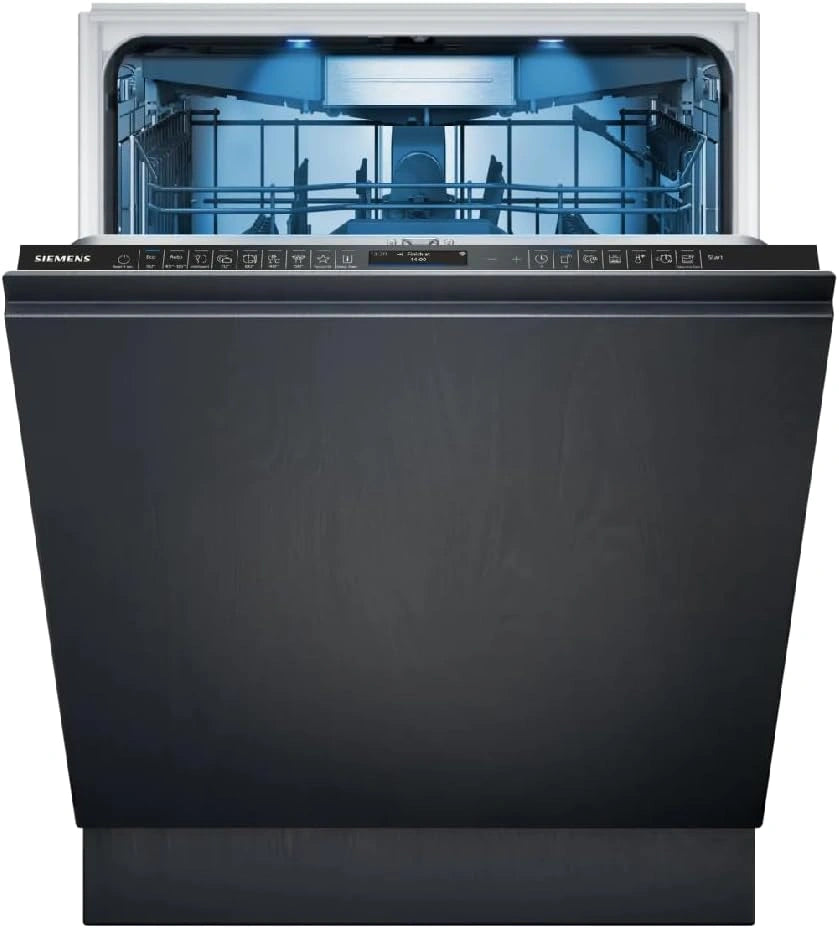 Siemens iQ700 volledig geïntegreerde vaatwasser 60 cm XXL-hoogte SX87TX02CE, zwart