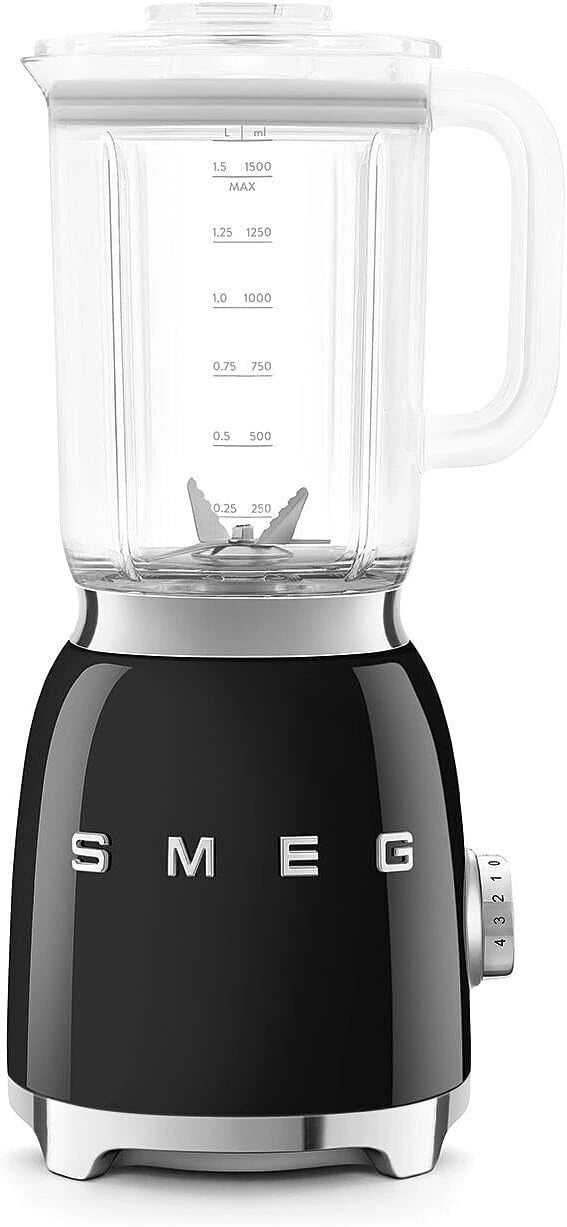 SMEG BLF03BLEU, mixer 50's Style, zwart