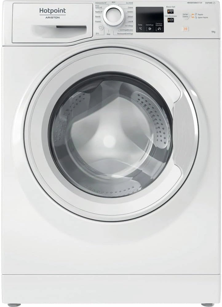 Hotpoint Ariston NFR79W IT Vrijstaande wasmachine, zilver