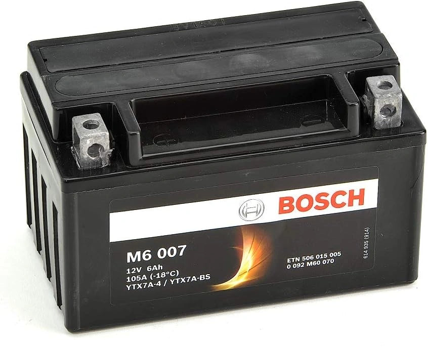 Bosch Automotive 0092M60070 Autoaccu, 6 mAh, 50 A, 12 V, zwart