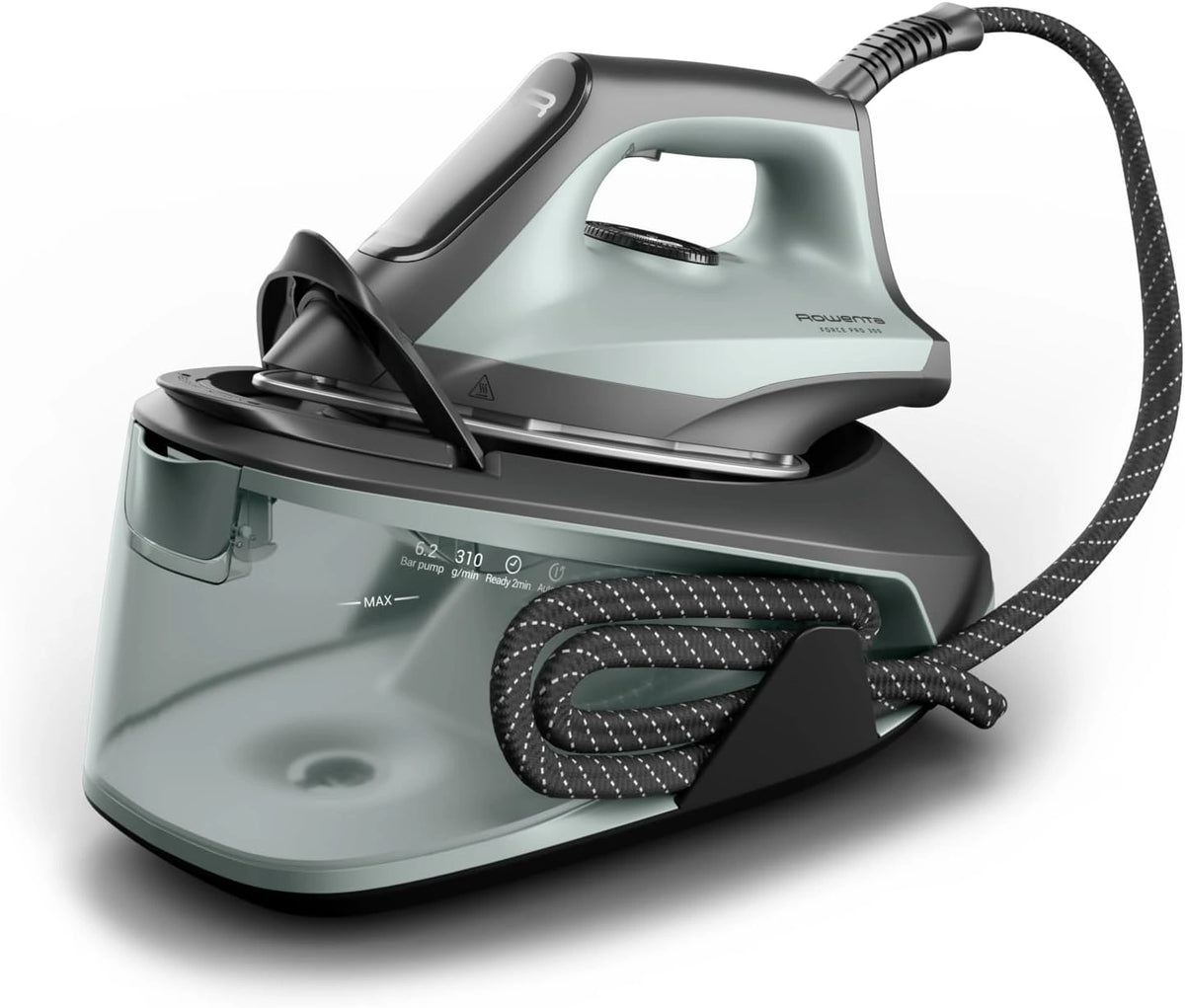 Rowenta Force Pro 300, VR5430 stoomstrijkijzer met stoomgenerator, grijs