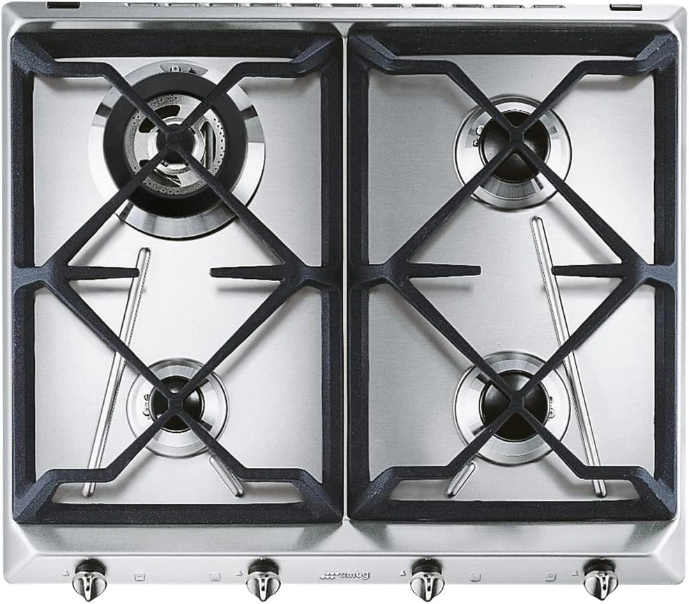 Smeg Smeg kookplaat Srv564Gh3, zwart