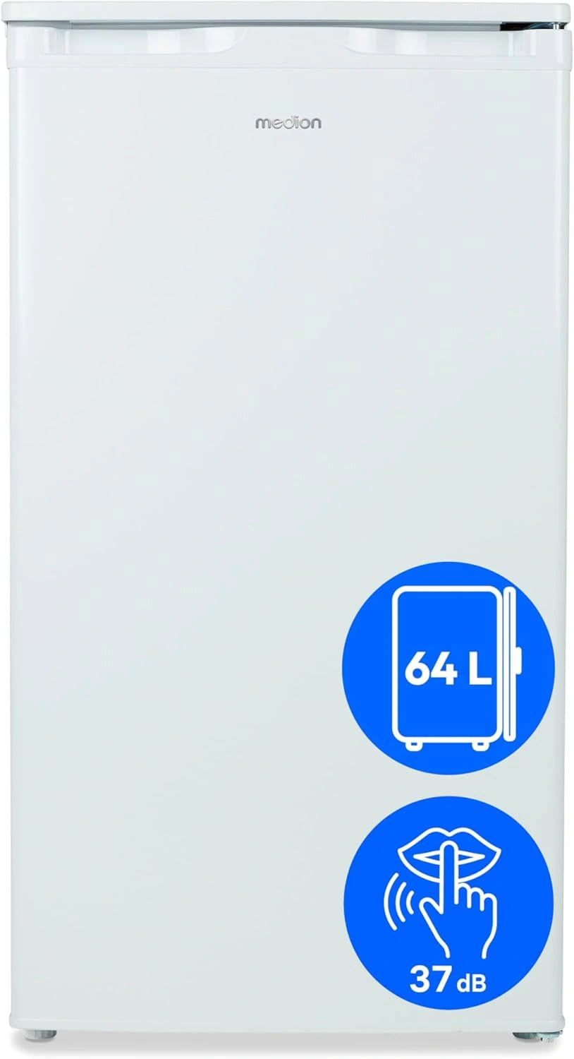 MEDION Vriezer 64 L, extra stille inverter, 37 dB, MD370031, Wit
