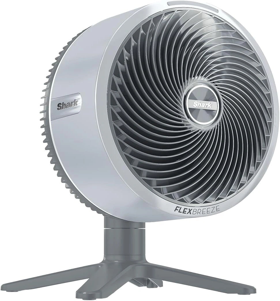 Shark FlexBreeze TableMate Snoerloze Ventilator, Binnen & Buiten, FA150EU, zilver