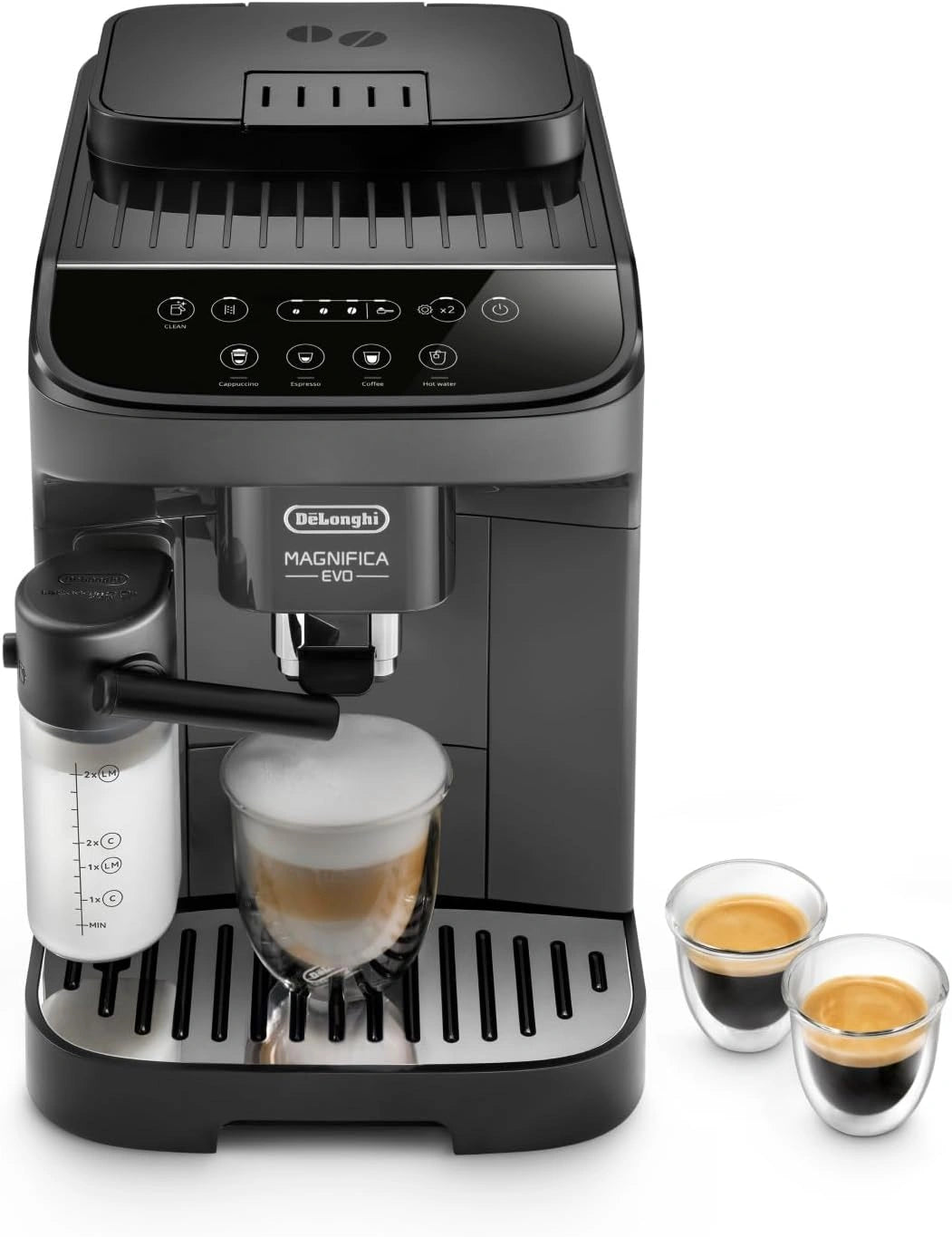 De'Longhi Magnifica Evo ECAM292.52.GB, Volautomatische Espressomachine met LatteCrema Hot Melkreservoir en Geïntegreerde Bonenmaler