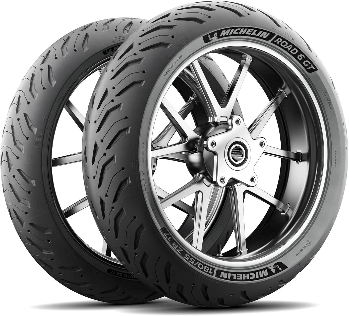 Michelin Road 6 GT motorbanden 180/55ZR17 (73W) achterwiel, zwart/grijs