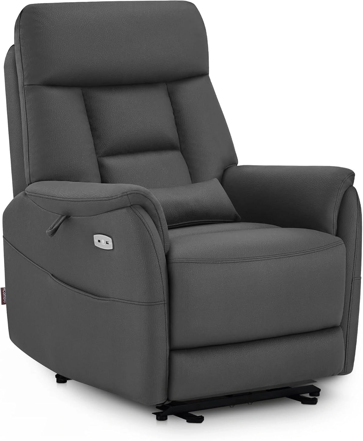 M MCombo Elektrische Verstelbare Relaxstoel, TV-stoel op 3 cm van de Muur, Relaxstoel Massagestoel met Ligfunctie