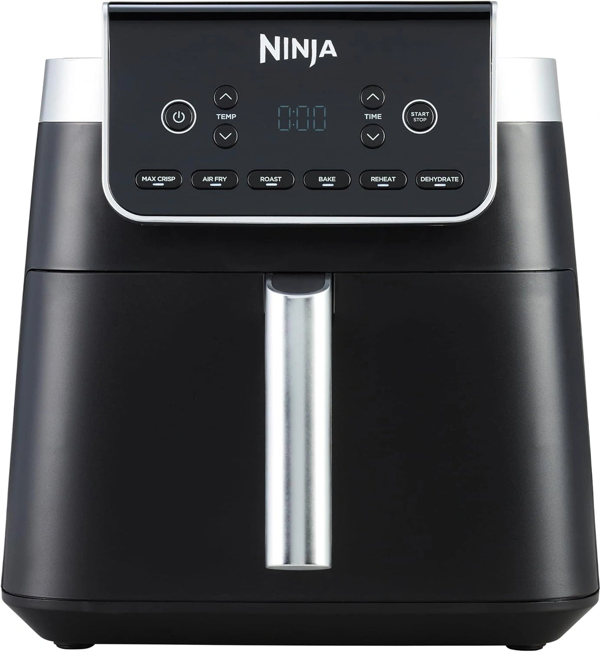 Ninja heteluchtfriteuse MAX PRO, AF180EU, Vaatwasmachinebestendige mand en plaat, zwart