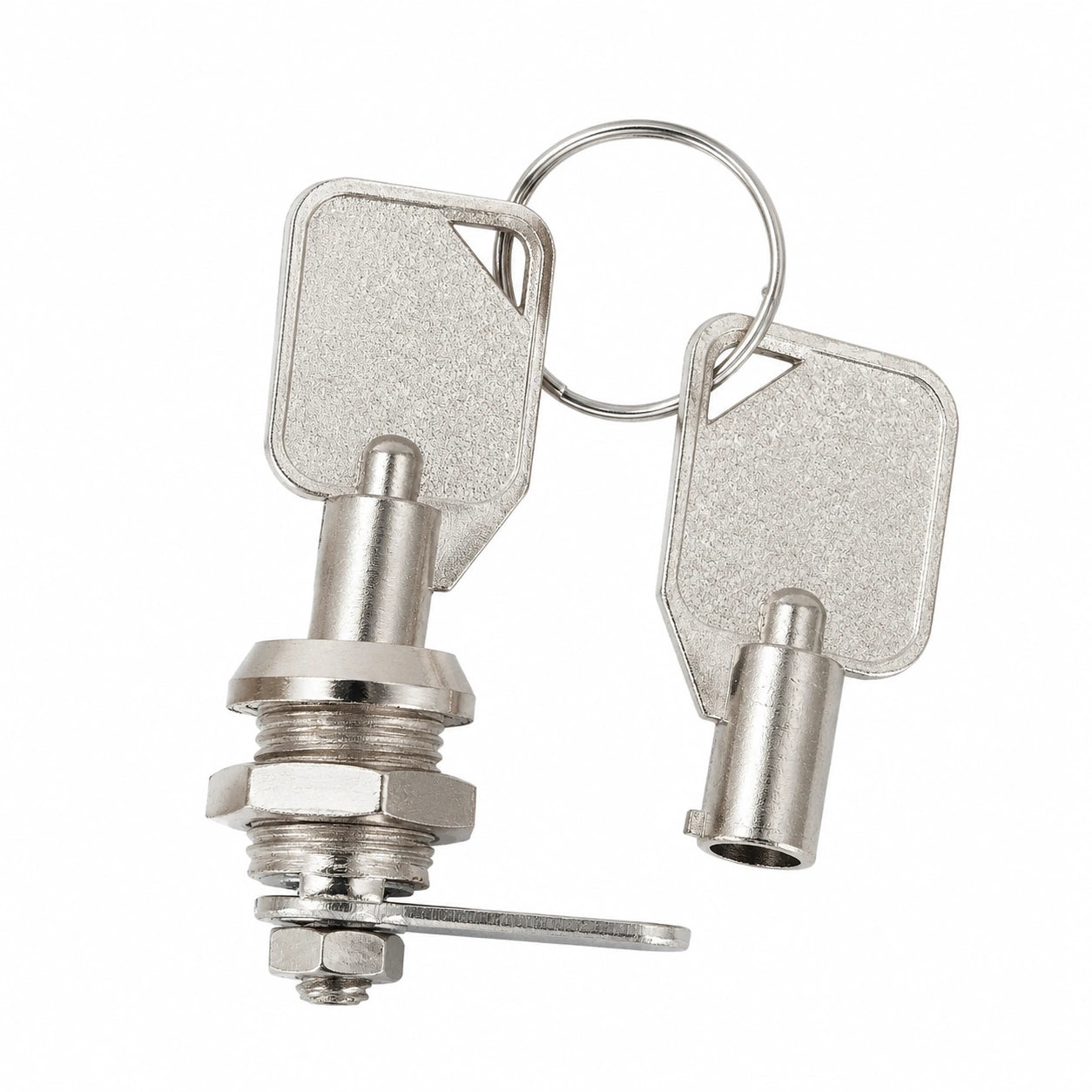 Hochsicherheits-Nockenschloss für Schrank und Spind, 12 mm Zinklegierung, Gleichschließzylinder, ideal für Wohnmobil-Briefkästen