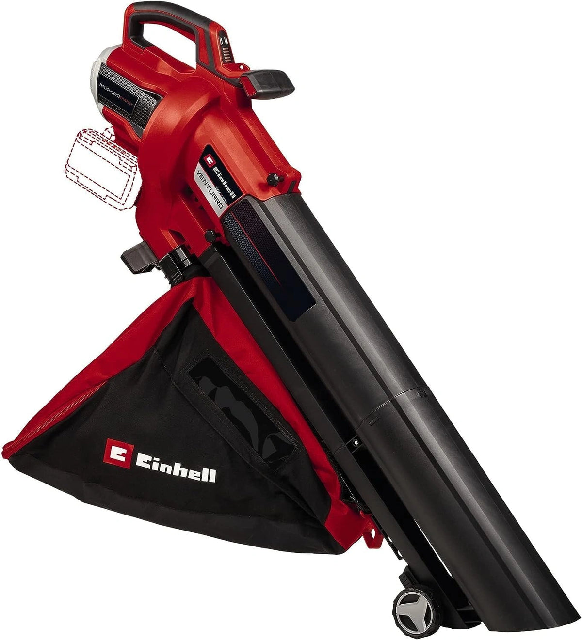 Einhell Professional accu-bladzuiger VENTURRO 36/240, zwart