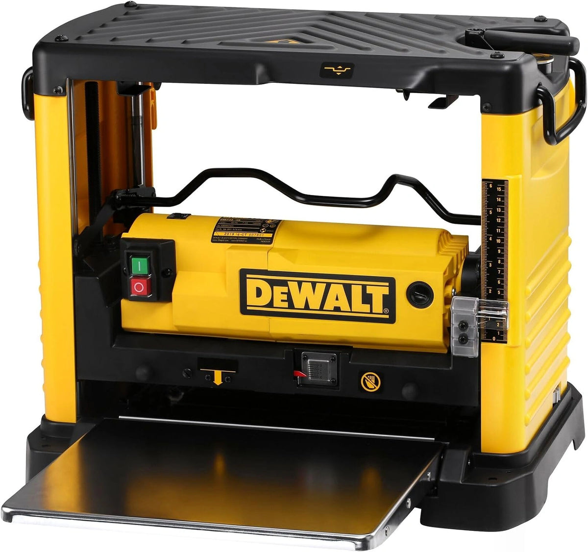 DeWalt DW733-QS Elektro-Dickenhobel 1800 W, zwart