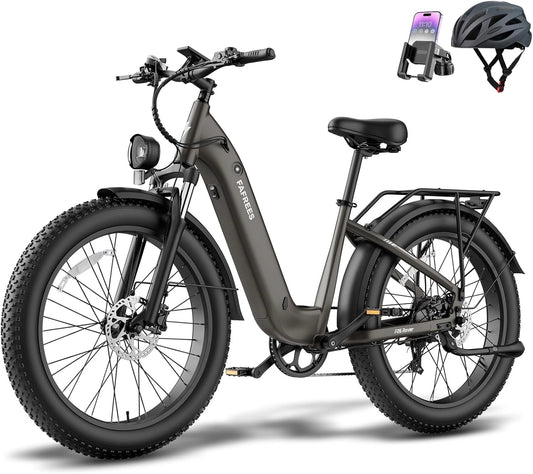 Fafrees F26 Rover Elektrische fiets voor volwassenen, Fat Bike 26 x 4,0, afneembare accu 20 Ah/960 Wh, motor 250 W, SUV, hydraulische remmen